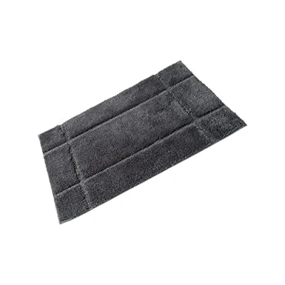 Image of Blue Canyon Orla Microfibre Bath Mats, Quick Dry &amp; High Absorbent Bathroom Door Mat, Washable Area Rug for Living Room, Kitchen, Entryway, Outdoor Rug, Home Decor Mattress, 1600GSM Slate