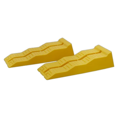 Image of Sealey Levelling Ramps 3 Stage 2.5tonne Capacity per Ramp 5tonne Pair