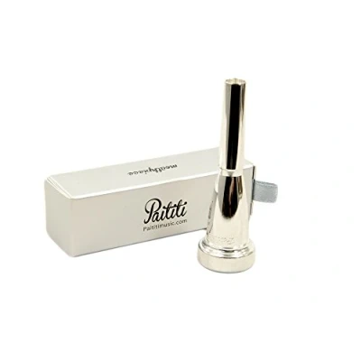 Image of Paititi Silver Plated Rich Tone Bb 5C Trumpet Mouthpiece