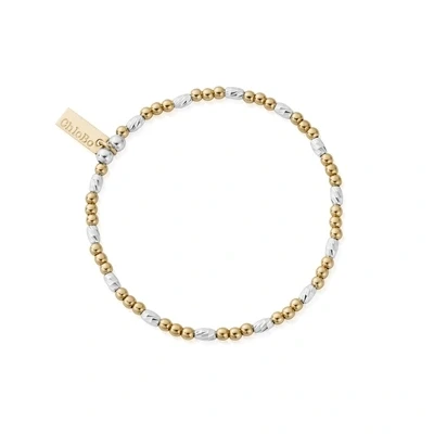 Image of ChloBo Gold Plated Mix Dainty Sparkle Bracelet