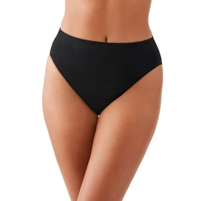 Image of Wacoal Women&#039;s B Smooth High Cut Panty Slip, Black, XXXXL