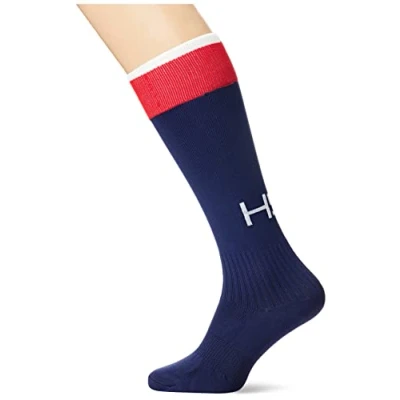 Image of HS F15, Football Socks, unisex_adult, HAF15CZ9990 2, Navy Blue/White/Red, 2