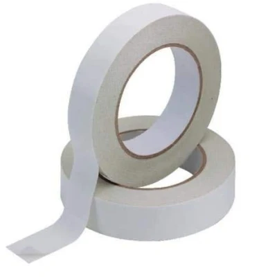 Image of indigo® Premium White Double Sided Tape (Qty 1: 25mm x 33m)