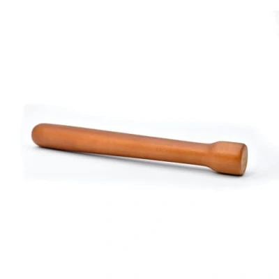 Image of Wooden Muddler for Cocktails Durable Wood Ice Crusher Stylish Mojito Bar Tool Handy Cocktail Perfect Masher Kitchen Garlic Avocado Herbs and Fruits (8&quot;/ 20cm)