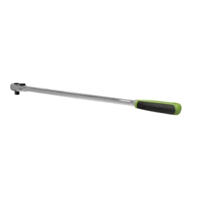 Image of Siegen Ratchet Wrench 3/8&quot;Sq Drive Extra Long Pear Head Flip Reverse