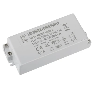 Image of EPLZON 12V 60W LED Transformer Drive Electronic 5A Driver Constant Voltage Switching Power Supply Low for Luminaire Lighting