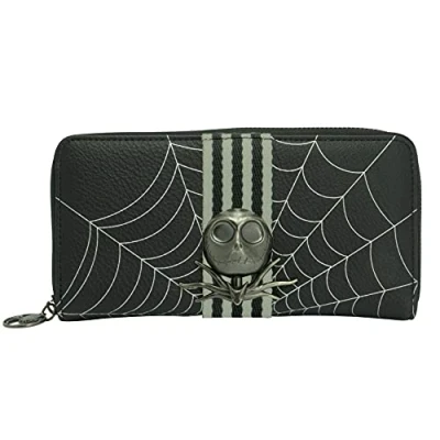 Image of The Nightmare Before Christmas Jack Skellington Zip Purse