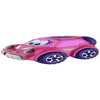 Image of TOOKO Remote Control Car Pink, Cute RC With Follow Me Technology, Sound and Light Effects, For Younger Children Age 2 5 years, Ideal First Buggy