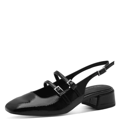 Image of Tamaris Classic heels, Women&#039;s, Size: 36, Black patent shoes