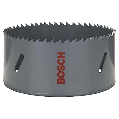 Image of Bosch Professional 1x Hole Saw HSS Bi metal for standard adapter (for various materials, Ø 105 mm, Accessory Rotary Drill)