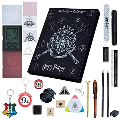Image of Harry Potter Advent Calendar 2024, Hogwarts Stationery Countdown