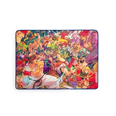 Image of Street Fighter Fleece Throw Blanket 45 x 60 Inches