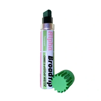 Image of SureMark Alpha Broadtip Jumbo Permanent Marker Green Single
