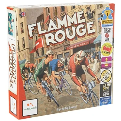 Image of Lautapelit Flamme Rouge Board Game Ages 8+ 2 4 Players 30 45 Minute Playing Time