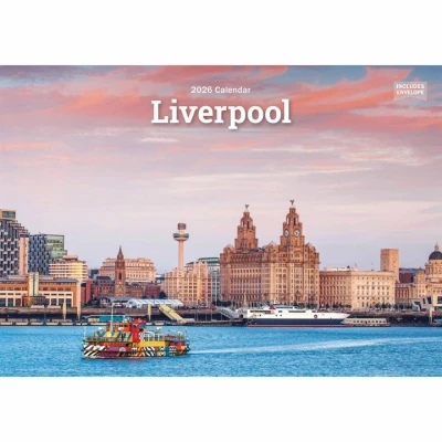 Image of Liverpool A5 Calendar 2026