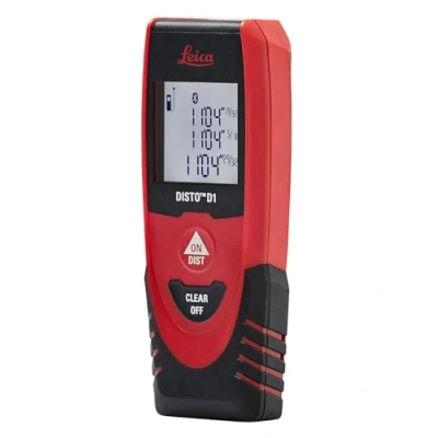 Image of Leica DISTO D1 Simple Laser Distance Meter with Bluetooth for apps