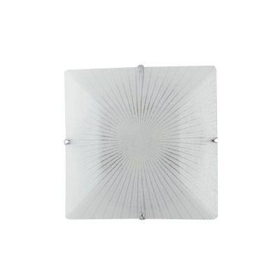 Image of ISIDE 3 Light Flush Ceiling White 40x40cm
