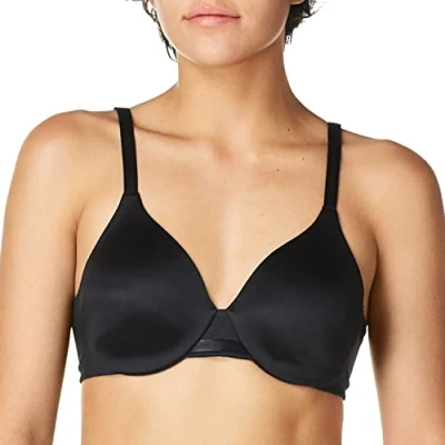 Image of Bali Women&#039;s All Round Smoothing Temples Bras, Black, 36C