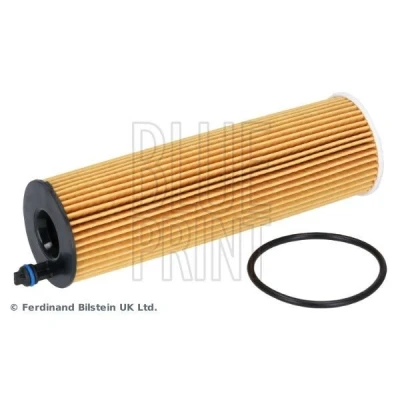 Image of 6541801100, 6541840025, A6541801100, A6541840025 Oil Filter BLUE PRINT ADBP210150 with seal ring Insert MERCEDES BENZ: E Class Saloon