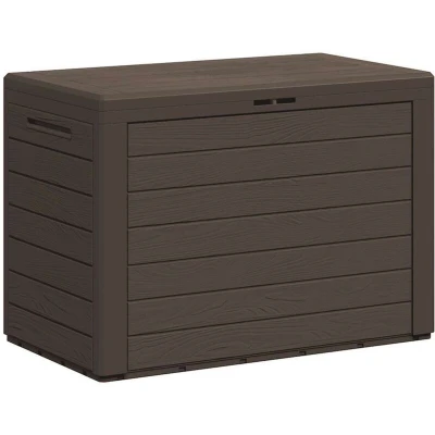 Image of vidaXL Garden Storage Box Brown 78x44x55 cm