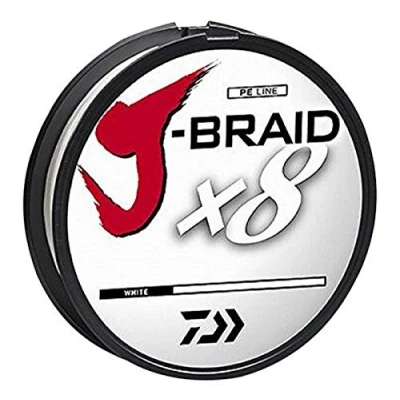 Image of Daiwa J BRAIDX8, Filler Spool, White, Mono Dia.= 12lb.