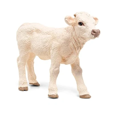 Image of Papo 51157 Animals Charolais Calf Game, Multicolor, Medium