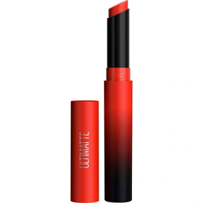 Image of Maybelline Color Sensational Ultimatte Lipstick 299 More Scarlet