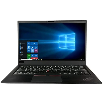 Image of Lenovo ThinkPad X1 Carbon 14&quot; Full HD Laptop (1920x1080) Intel i5 8350U, 8GB RAM, 256GB SSD, Win10 Pro , Black (Renewed)