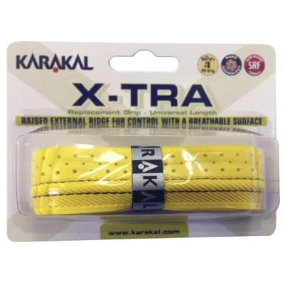 Image of Karakal X TRA Replacement Grip Tennis Badminton Squash (Yellow)
