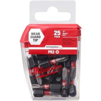 Image of Milwaukee 48 32 4644 (10)25PC PR2 Impact Bit PK