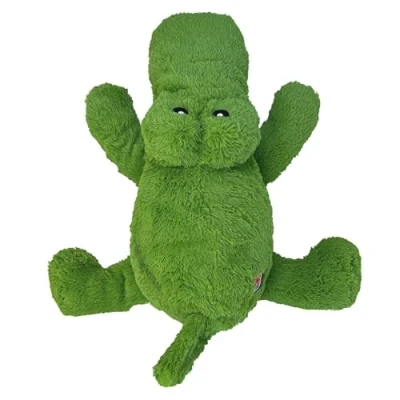 Image of KONG Cozie™ Rosie Rhino Indoor Cuddle Squeaky Plush Dog Toy For Medium Dogs