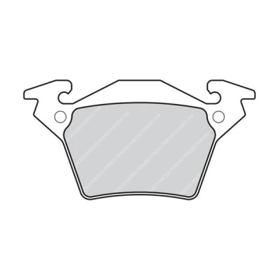 Image of FDB1305 Brake pad set FERODO PREMIER ECO FRICTION FVR1305 prepared for wear indicator without accessories MERCEDES BENZ: V Class, Vito Van