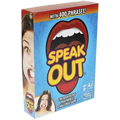 Image of Hasbro Gaming Speak Out Game Mouthpiece Challenge