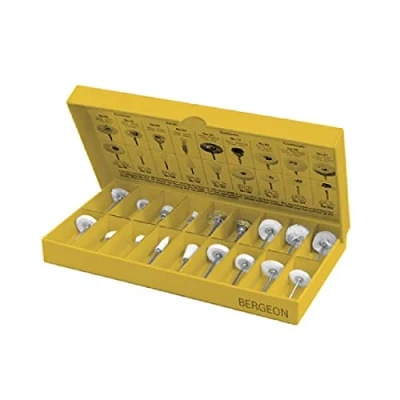 Image of BERGEON 2686 Assortment of Small Brushes for polishing Watchmaker Tool