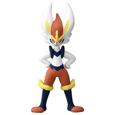 Image of Takaratomy Pokemon Monster Collection Moncolle MS 35 Cinderace Aceburn Figure