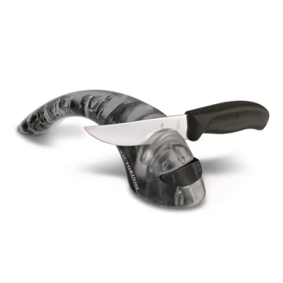 Image of Victorinox Knife Sharpener With Ceramic Rollers for Household Use, 2 Stage, Safe Handling, Suitable Right and Left Handed Users