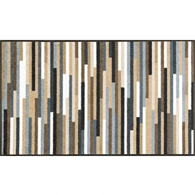Image of Wash&amp;Dry Doormat, Acrylic Brown, 75 x 120 0.7 cm