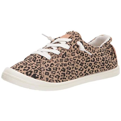 Image of Roxy Women&#039;s Rory Loafer Flat, Medium Beige, 7 UK