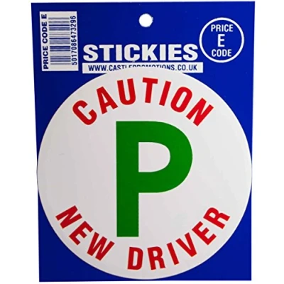 Image of Castle P PLATE Sticker Accessories Styling Graphics Pinstripes V263