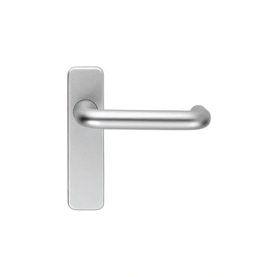 Image of Matlock Aluminium Round Bar Lever Latch, Pack of 2