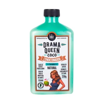Image of Lola Linha Drama Queen Condicionador Coco 250 ml (Lola Collection Coconut Conditioner 8.45 Fl Oz)