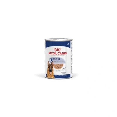Image of Royal Canin Maxi Adult Wet Dog Food In Loaf Cans 12 x 410g