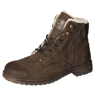 Image of MUSTANG Men 4201 601 Ankle Boot, Coffee, 8 UK