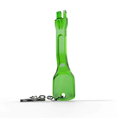Image of LINDY 40631 RJ45 Port Blocker Key, Green