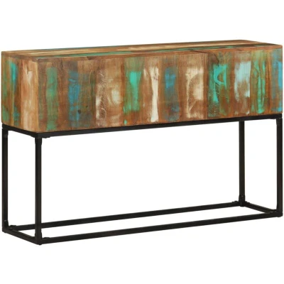 Image of vidaXL Console Table 120x30x75 cm Solid Reclaimed Wood