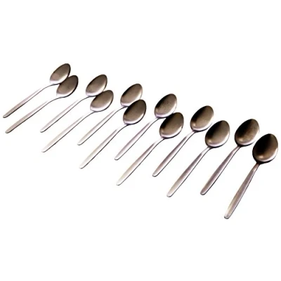 Image of Genware NEV 2000 6 Spoon, Millennium Dessert (Pack of 12)