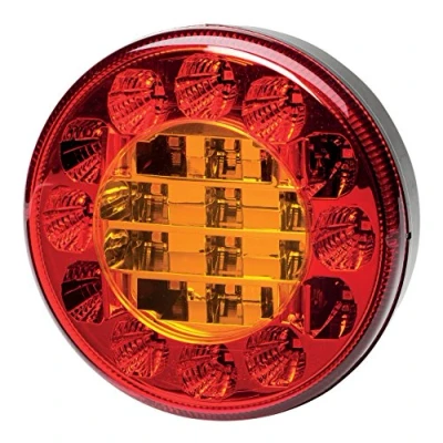 Image of SP1050621 Combination Rearlight HELLA 2SD 357 027 001 Left, Right red/yellow black VALUEFIT