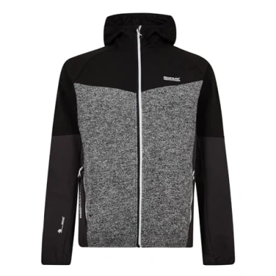 Image of Regatta Mens Garn II Jacket Black/Ash/Ash M