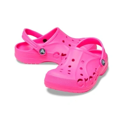 Image of Crocs Unisex Kids Baya Clog K Clog, Electric Pink, 5 UK