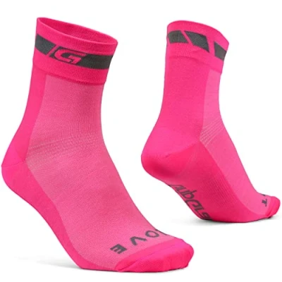 Image of GripGrab Classic Regular Cut Single &amp; Multipack Summer Cycling Socks Road Bicycle Mountain Gravel Bike Indoor Spinning